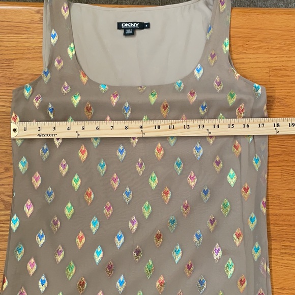 DKNY Sleeveless MIDI Dress - Picture 9 of 9